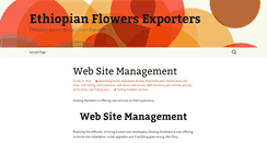 Desktop Screenshot of ethiopianflowers.org